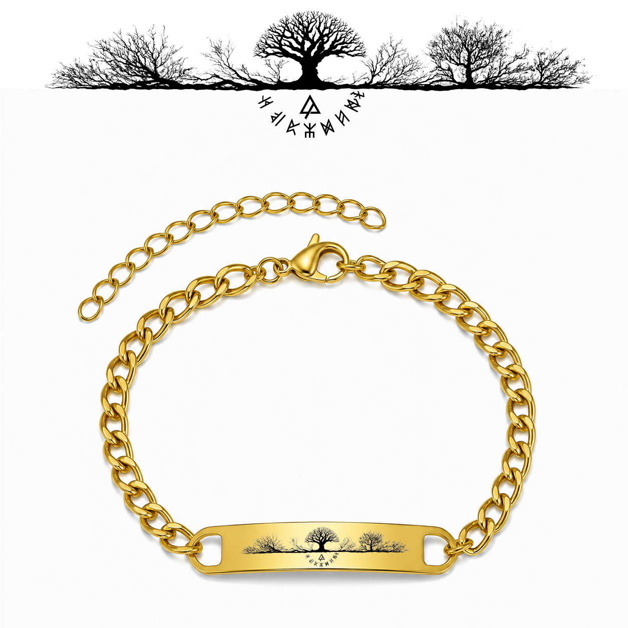 Spirituelles Armband Yggdrasil
