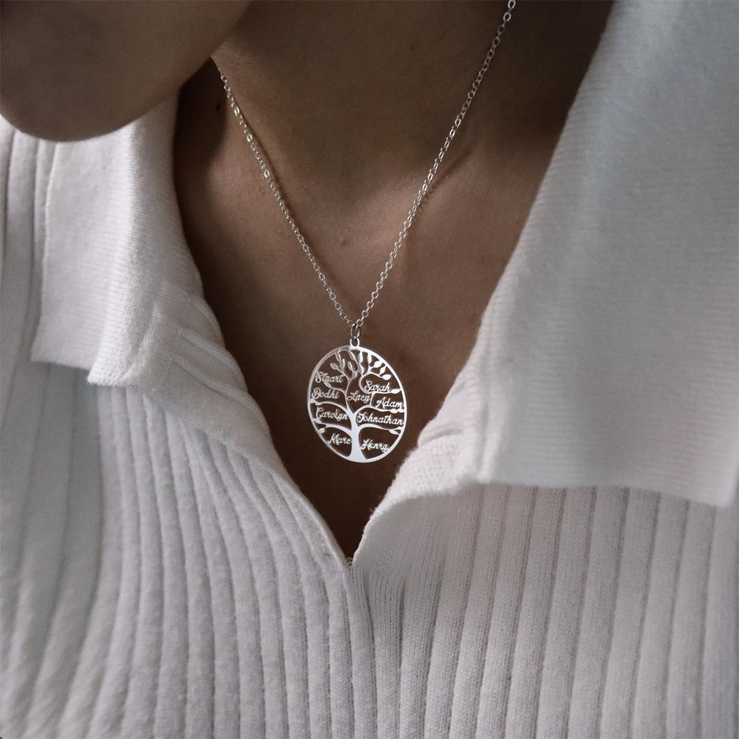 Collier Personnalisé Arbre de Vie