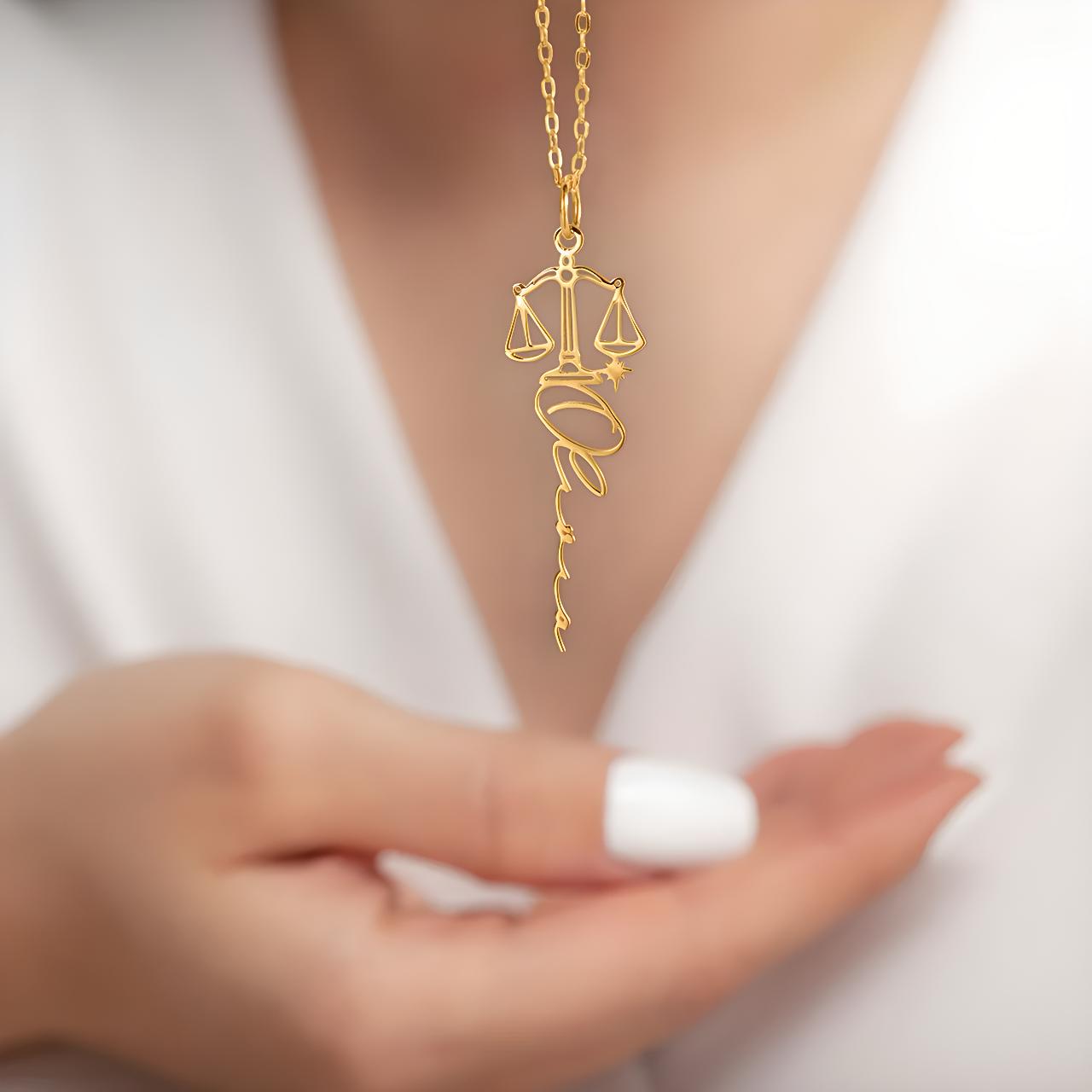 Collier Signe Astrologique Personnalisé