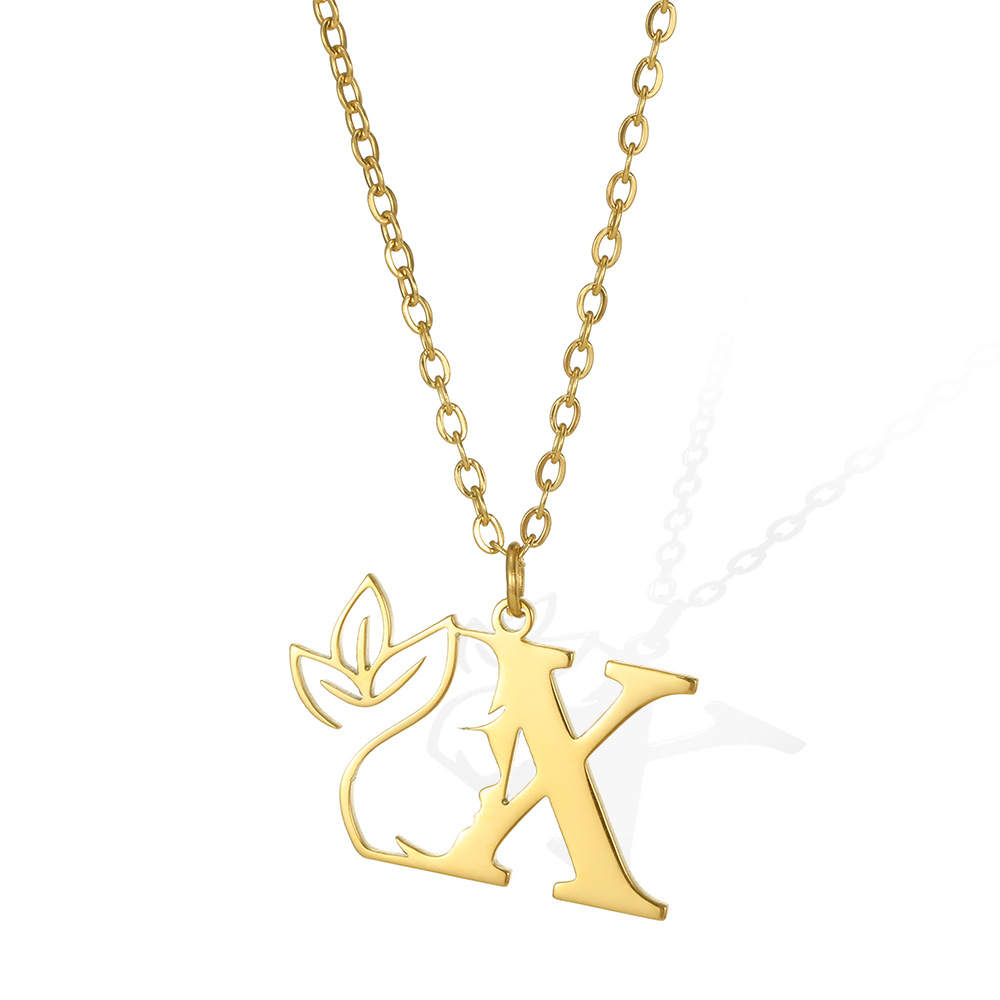 Collier Lettre d'Or