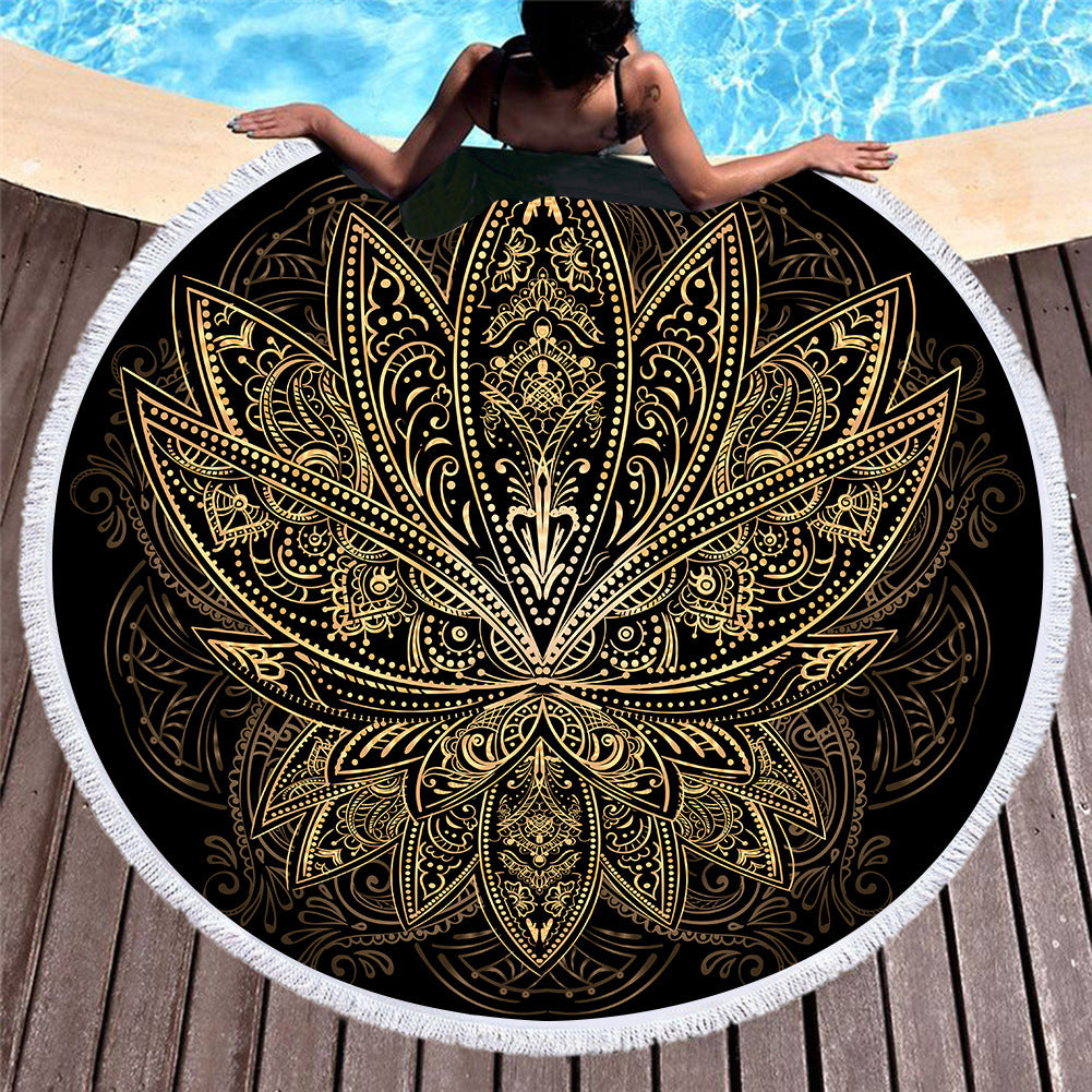 Serviette ronde Padma