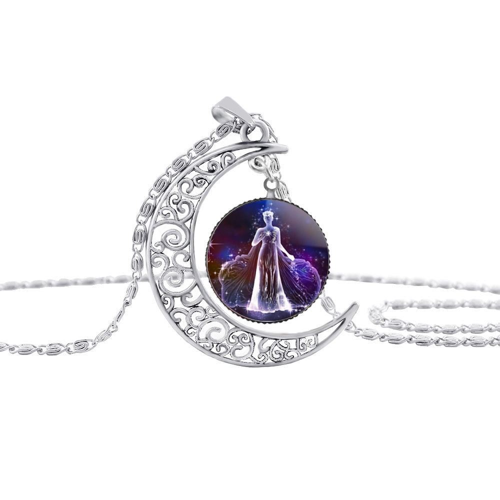 Collier Signe Astrologique Vierge | Lune Femme
