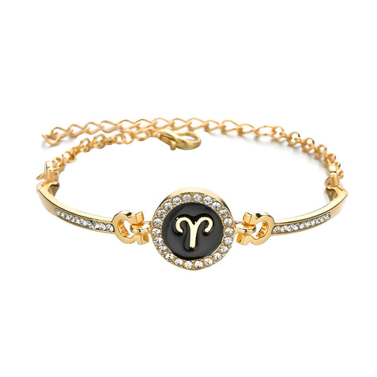 Goldenes Sternzeichen Armband für Damen