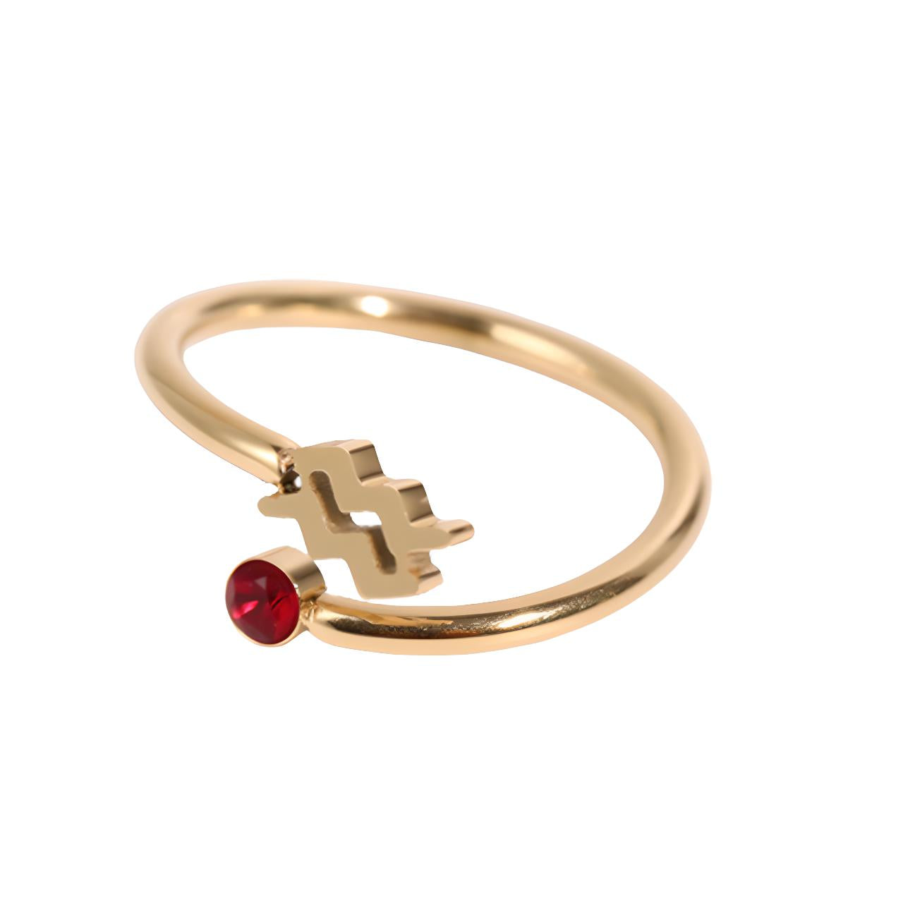Sternzeichen Ring Gold