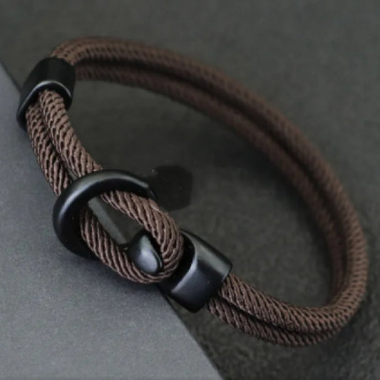 Bracelet corde minimaliste premium