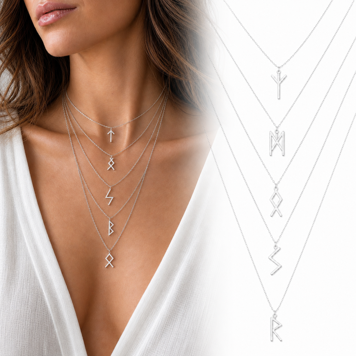 Collares de Runas para Mujer