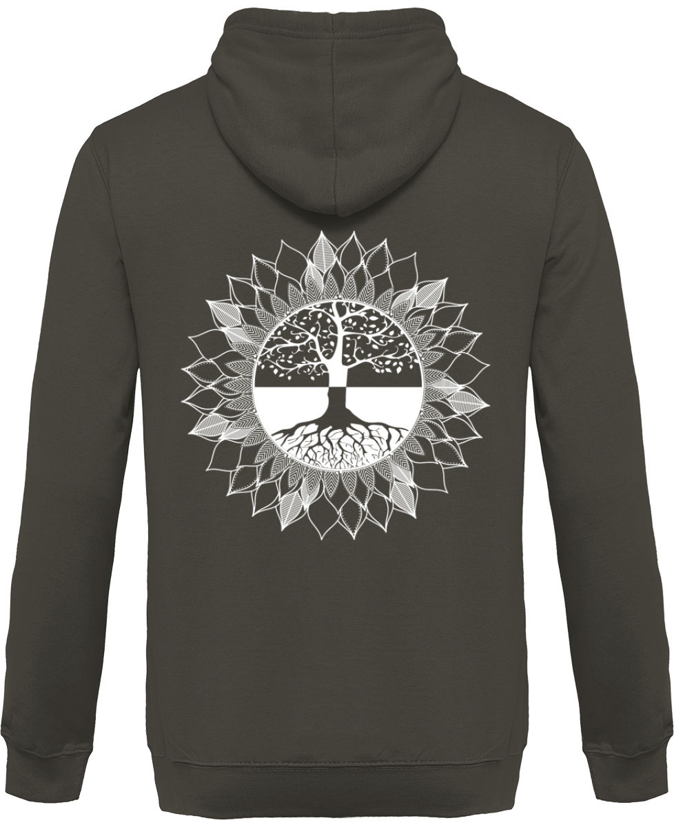 Sweat Shirt à Capuche Homme - Arbre de vie