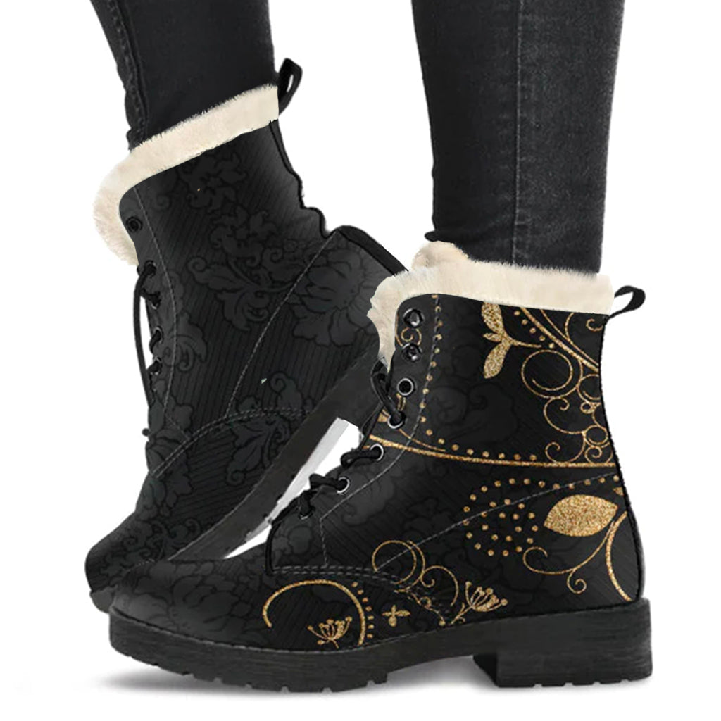 Boots Chloris Chaussures Originales et Veganes pour Femme Bottes Style Ethnique Creees a la Main Free Vibes