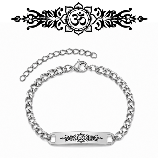 Spirituelles Armband Om