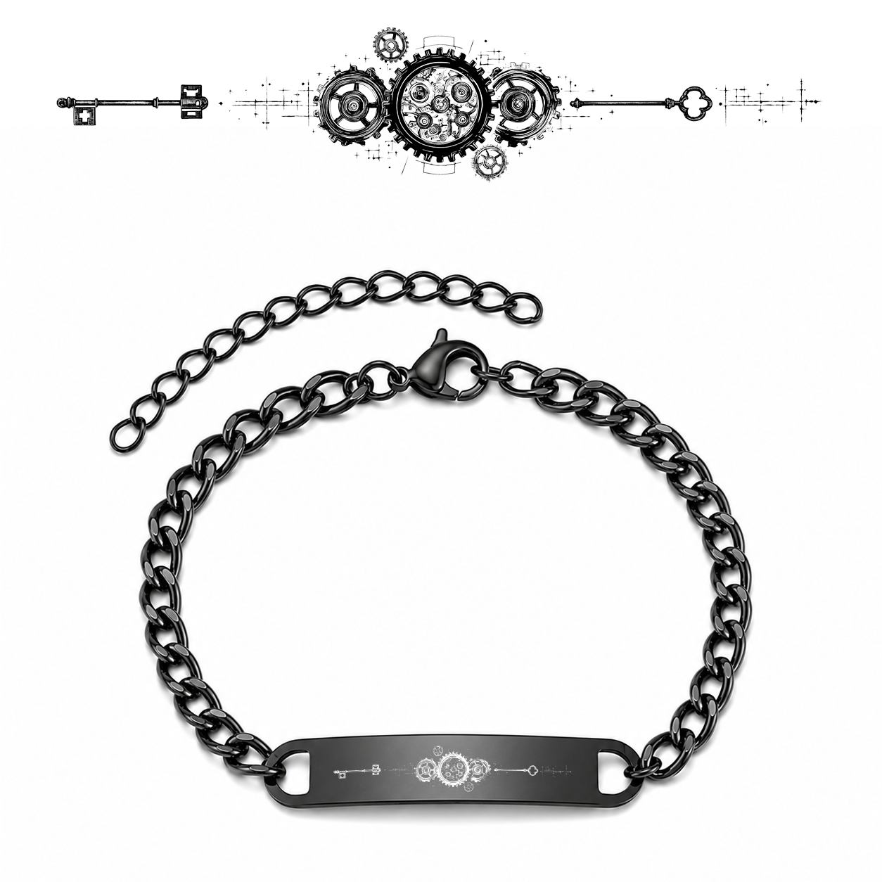Spirituelles Armband Steampunk
