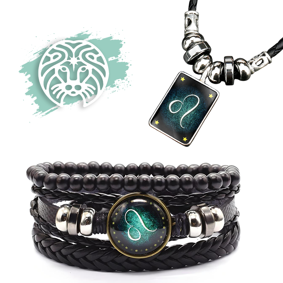 Sternzeichen Armband + Halskette Gratis