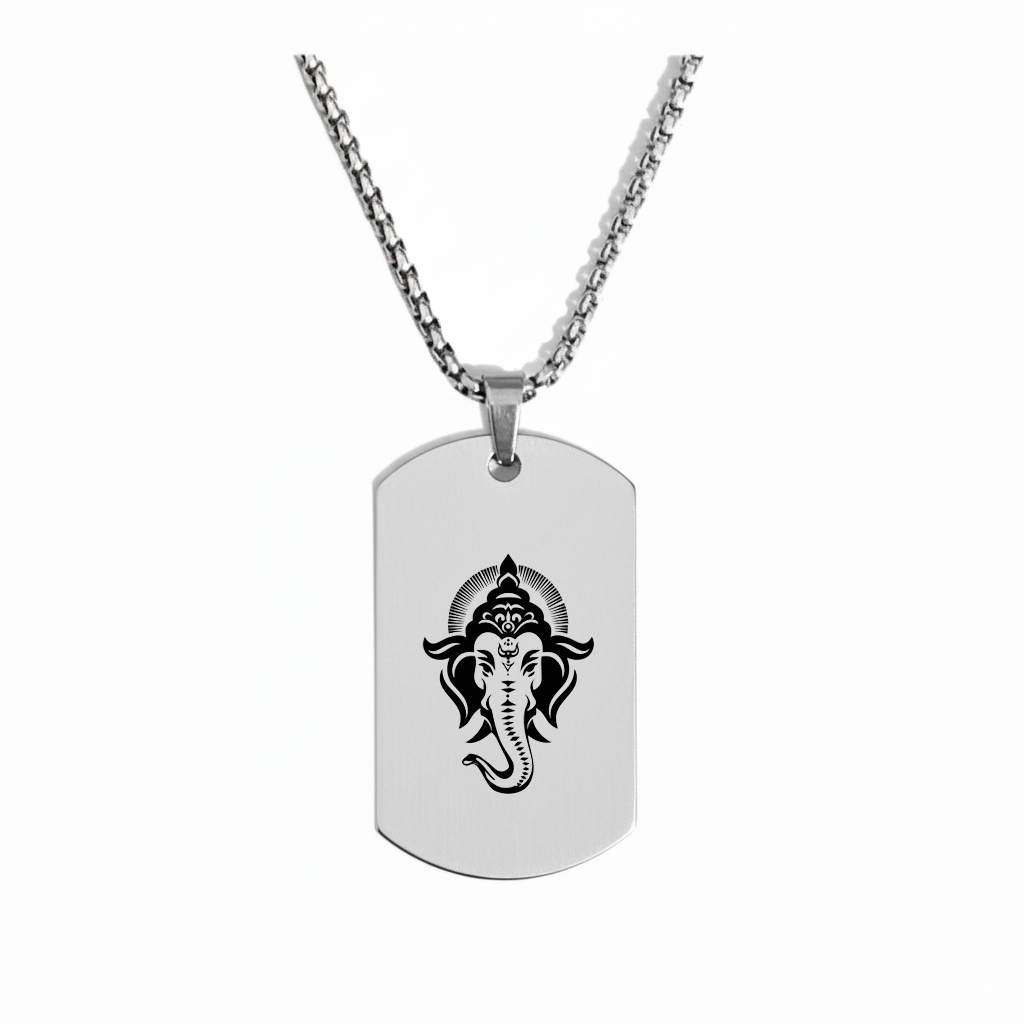 Spirituelle Ganesh-Halskette