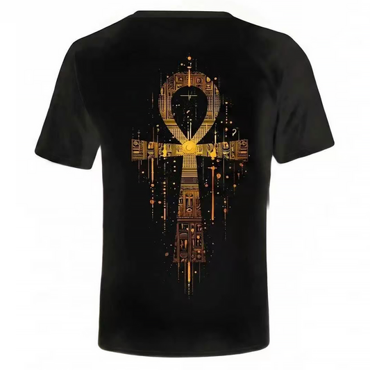 Camiseta Ankh – Diseño en la espalda