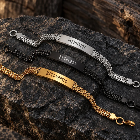 Wikinger Gravurarmband Herren