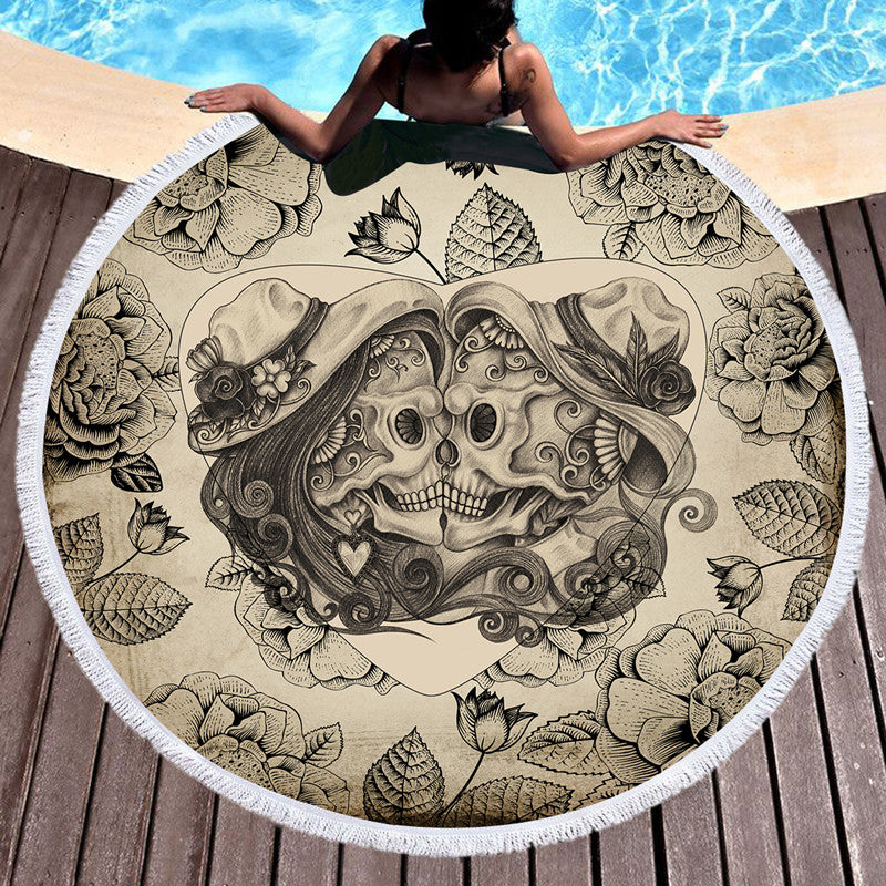 Serviette ronde Amoria