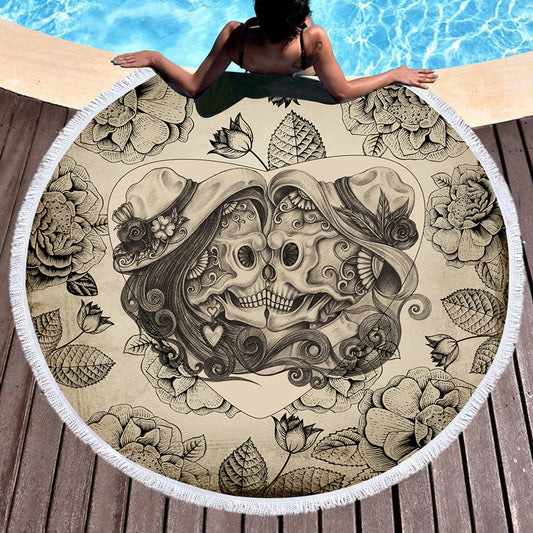 Serviette ronde Amoria