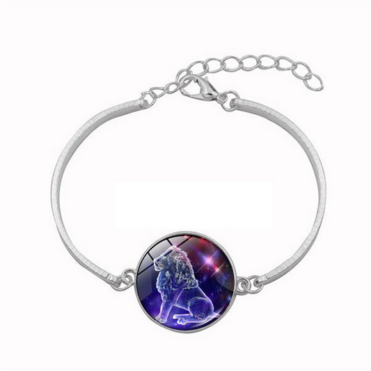 Bracelet Signe Astrologique Lion | Fin Argent