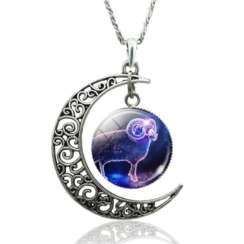 Collier Signe Astrologique Bélier | Lune Femme