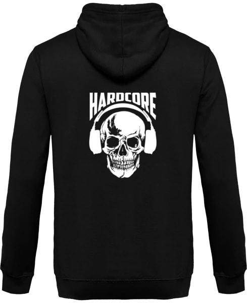 Hardcore - Back Design - Unisex Hoodie