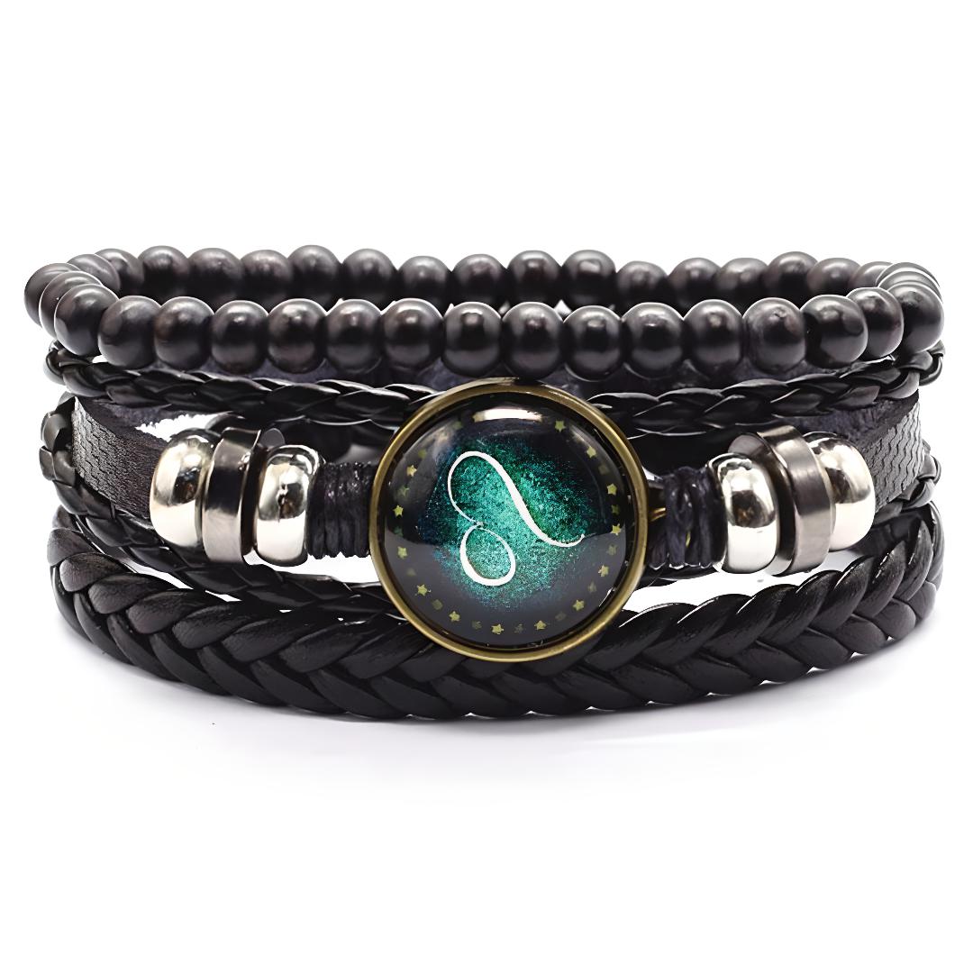 LEO bracelet, Leo zodiac sign bracelet, Leo stones and crystals. – Koroni  Creations
