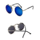 Runde Sonnenbrille - Flip-Up-Gläser